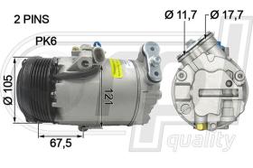 Automotive OP5018 - COMPRESOR OPEL ASTRA G 125ML