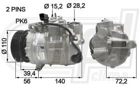 Automotive AU0055 - COMPRESOR A/A Q7-CAYENNE 3.0TDI 07-