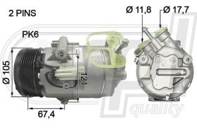 Automotive OP5047 - COMP.PCV ASTRA H-ZAFIRA B 1.4-1.7CDTI  (C0007)