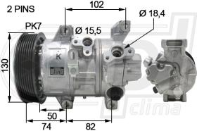 Automotive TO0043 - COMP.ORIGINAL OEM TO AVENSIS 2.2D4D 04-