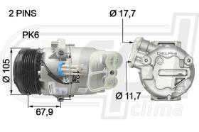 Automotive OP0049 - COMP.ORIGINAL OEM OP ASTRA H 1.3CDTI