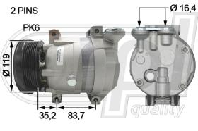 Automotive DW5013 - COMP.PCV LACETTI-NUBIRA-KALOS-AVEO