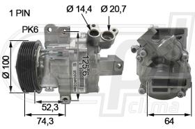 Automotive CI0039 - COMP.ORIGINAL OEM C1-107-AYGO 1.0