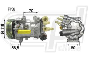 Automotive CI0036 - COMPR.A/A C5-407- 2.0HDI 09/04