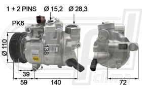 Automotive AU0047 - COMP.ORIGINAL OEM A4-A5-A6 2.0TDI 11- (C0064)