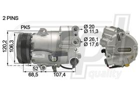 Automotive OP5063 - COMPRESOR ASTRA J-ZAFIRA