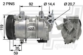  CI5045 - COMP.PCV A/A C4-308 1.2 1.4-1.6HDI (C0075)