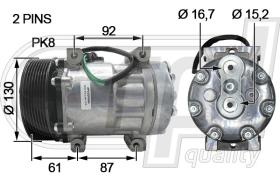 Automotive DF5005 - COMP.PCV DAF CF-XF 12-  (C0156)