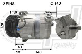 Automotive FT5019 - COMP.PCV CROMA 1.9JTD/VECTRA B/C