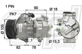 Automotive MNI502 - COMPRESOR MINI 1.4D