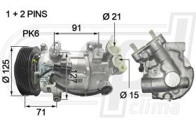 Automotive NI0068 - COMP.ORIGINAL OEM QASQHAI-MEGANE 3 1.5DCI