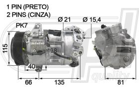 Automotive NI5066 - COMPRESOR NISSAN RENAULT 1.6 DCI