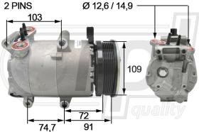 Automotive FD5042 - COMP.PCV FOCUS-CMAX 1.4-1.6  (C0088)