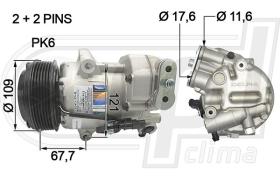 Automotive OP0059 - COMP.ORIGINAL OEM ASTRA J-MERIVA-CRUZE CDTI 12- (C0119)