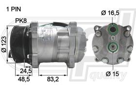 Automotive DF5003 - COMP.PCV DAF CF65-XF95  (C0083)