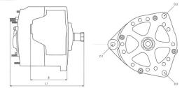 · 2BO0105RES - ALTERNADOR T/BOSCH 12V - 95A REMAN