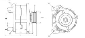 · 2DE1042 - ALTERNADOR T/DELCO 12V - 100A NUEVO