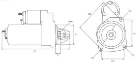 · 1VA3069 - MOTOR DE ARRANQUE T/VALEO 24V - 7.70KW NUEVO