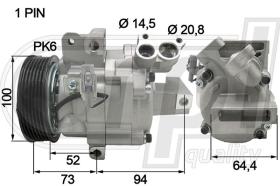 Automotive CI5039 - COMP.PCV C1-107-AYGO 1.0