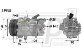 Automotive VW5036 - COMP.PCV MII-CITIGO-UP 11- SD  (C0146)