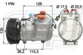 Automotive JD5011 - COMP.PCV JOHN DEERE 24V