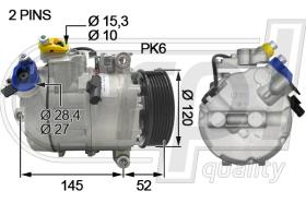 Automotive BW5042 - COMP.PCV BW E60-E65 523/725