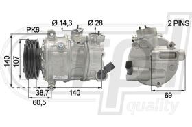 Automotive AU5028 - COMP.PCV A/A P/AUDI (C0001)