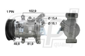 Automotive TO5083 - COMP.PCV HILUX 2.4-2.8D 16-