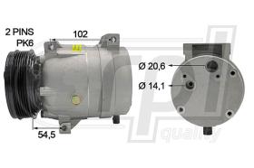 Automotive RE5046 - COMPRESOR RENAULT   PAG46 165ML