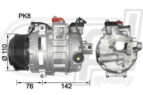 Automotive BW5060 - COMP.PCV BMW X5-X6 3.0I 10-