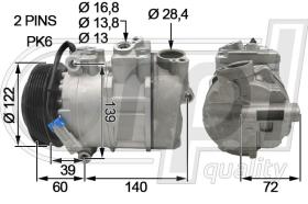 Automotive SB5012 - COMP.PCV SAAB 9-5 2.0T 97-