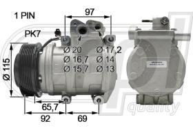 Automotive KI5014 - COMPRESOR KIA 2.5CRDI PAG46 180ML