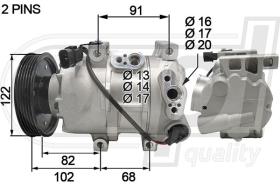 Automotive HY5071 - COMPR.A/A I40 1.7CRDI 12- (OLEO PAG46 180ML)