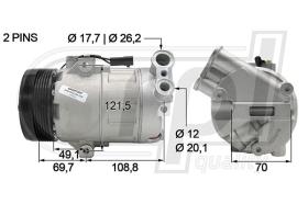 Automotive FT5047 - COMP.PCV 500L-TIPO 1.3D 12-