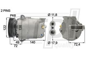 Automotive FR5002 - COMP.PCV FERRARI-MASERATI 4.2 02-08