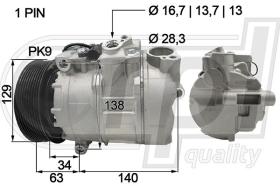 Automotive MB5033 - COMP.PCV ACTROS MP2-MP3  PK9 24V