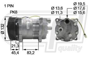 Automotive VO5010 - COMPRESOR VOLVO F16-FH12 NUEVO (C0053)