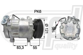 Automotive AR5022 - COMP.PCV AR 166-GTV-3200GT 3.0