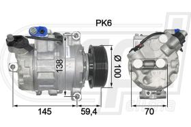 Automotive AU0041 - COMP.ORIGINAL OEM AU A8-Q7 4.2TDI