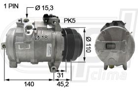 Automotive BW0041 - COMP.ORIGINAL OEM BW E53 X5 00-02