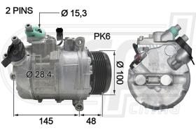 Automotive BW0044 - COMP.ORIGINAL OEM BMW E90-91 325D-330D 05-