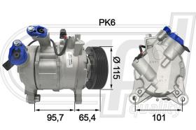 Automotive BW5073 - COMP.PCV BMW F20-36 SERIE 1-2-3-4 03/11-