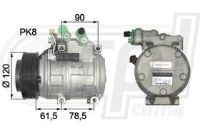 Automotive CH0009 - COMP.ORIGINAL OEM JP G.CHEROKEE 3.1TD