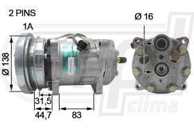 Automotive CL0002 - COMP.ORIGINAL OEM CLAAS-CATERPILLAR 12V