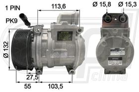 Automotive CL0009 - COMP.ORIGINAL OEM CLAAS JAGUAR 860 12V