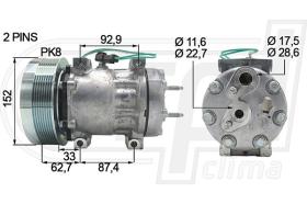 Automotive CT0023 - COMP.ORIGINAL OEM CAT 973D-336DLN-972M