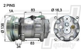 Automotive CT5001 - COMP.PCV CATERPILLAR-CASE