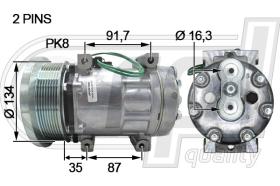 Automotive CT5002 - COMP.PCV CATERPILLAR 24V