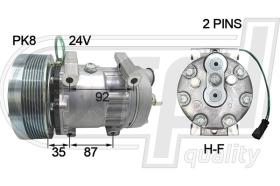 Automotive CT5004 - COMP.PCV CATERPILLAR