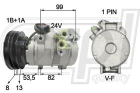 Automotive CT5008 - COMP.PCV CATERPILLAR B1+A1